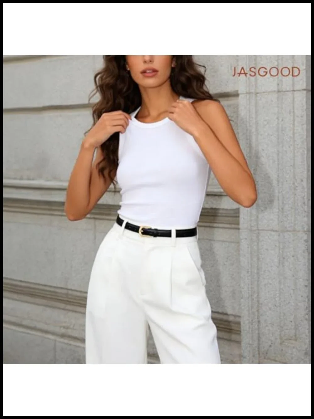 2 Pack Women Skinny Belts Faux Leather with Gold Buckle for Jeans Pants
